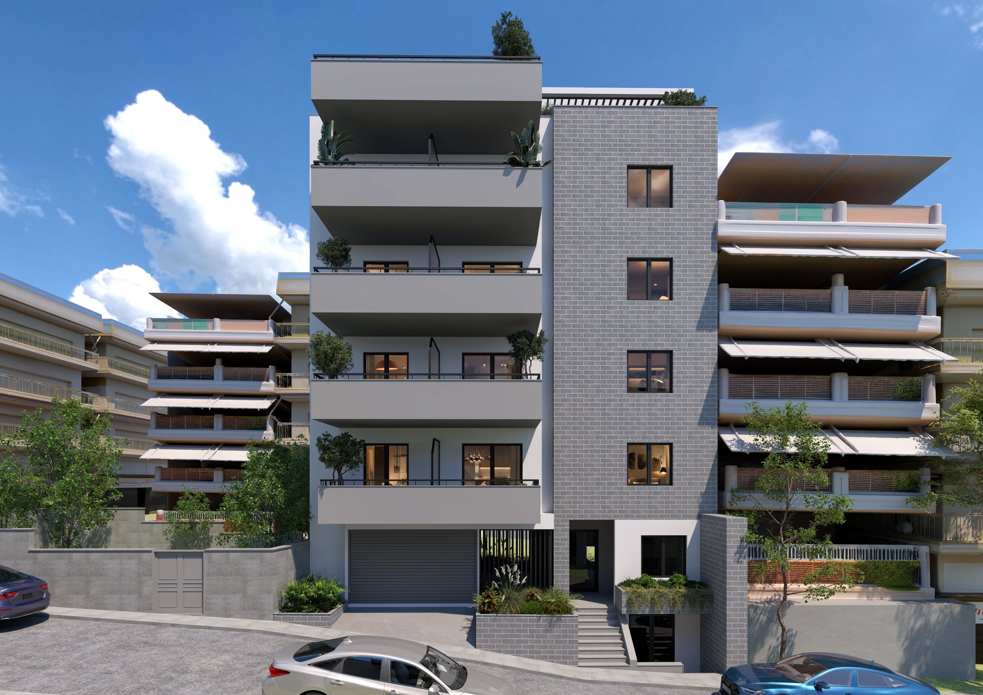 Metropolitan Residences front facade